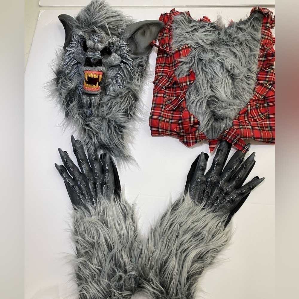 🚨SOLD🚨 Custom: Brown and red wolf man custom - Picture 2 of 5